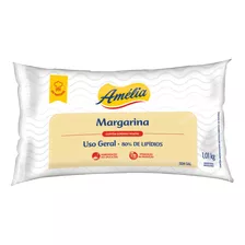 Margarina Sem Sal Uso Geral Amélia Pacote 1,01kg