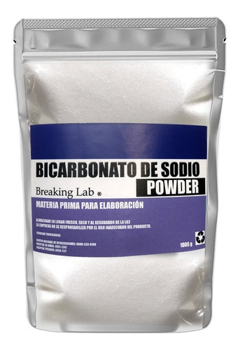 Bicarbonato De Sodio 1kg (1000g) Máxima Pureza Y Calidad!