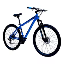 Bicicleta Aro 29 Gta 24v Reto Câmbio Shimano Freio De Disco Cor Azul Tamanho Do Quadro 17