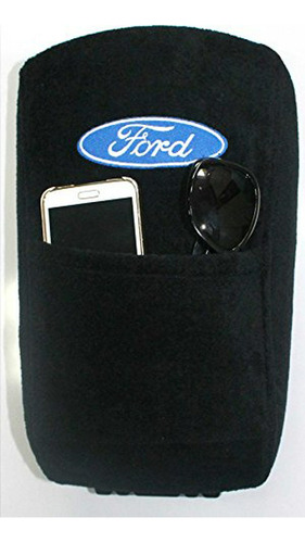 Foto de Funda Consola Central Ford Explorer Con Logo Bordado (negro)