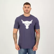 Camiseta Under Armour Project Rock Brah Bull Azul