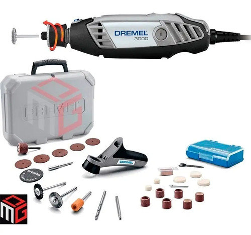 Minitorno Dremel 3000 Kit 26 Accesorios Aditamento Y Maletin Dgm