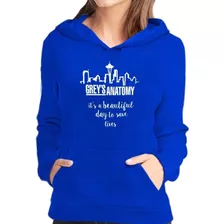 Blusa De Frio Moletom Grey's Anatomy Frases