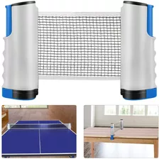 Suporte E Rede Retrátil Ping Pong Tenis De Mesa Portátil