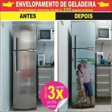 Envelopamento Geladeira Personalizada Guarapari Es - Preço