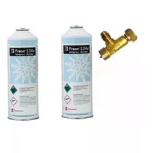 Kit C/ 02 Refil Gas R134a Dupont 750g