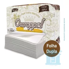 Papel Toalha Interfolha 32g Luxo Folha Dupla 1000 Folhas