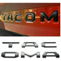 Parrilla Tacoma Toyota 2020 Con Luz Led Emblema Plateado