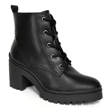 Bota Coturno Salto Grosso Medio 23-50121 Preto Ramarim