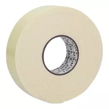 Cinta Doble Faz Rollo 5m X 25mm Truper 11727 Color Blanco