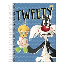 Caderno De 10 Materias Desenho Animado Looney Tune