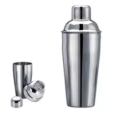 Coqueteleira Inox 750ml Aço Inox Multiuso Bar 