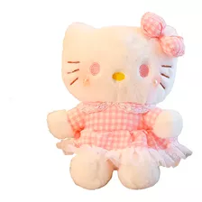 Peluche Hello Kitty Perla Vestido Cuadros Sanrio