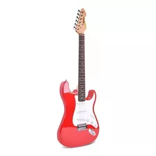 Kansas Guitarra Electrica L-g1-st-red Kns Color Rojo