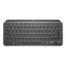 Teclado Sem Fio Logitech Mx Keys Mini Bluetooth Usb Grafite