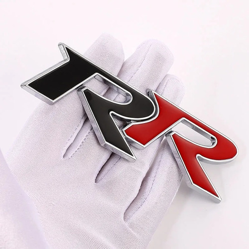 3d Metal Rr Logo Emblema Trunk Badge Para Honda Civic Accord Foto 7