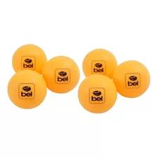 Pacote 6 Unidades De Bolinhas De Ping Pong Tênis Mesa 40mm