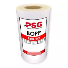 Bopp Brilho 18 Micras 32cm X 350m