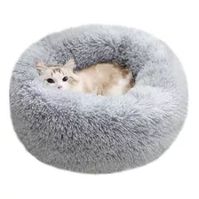 Cama Para Mascotas Perro Gato Antiestrés Felpa Talla M 50cm