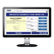 Sistema Pdv Loja De Roupas, Autopeças, Mercado, Celulares 