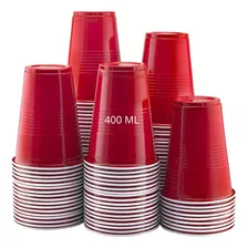 Copo Festa Biodegradável 440ml Americano Red Cup 100 Unid 