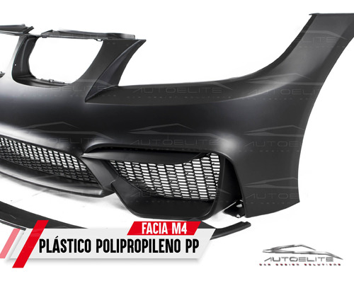 Facia Lip Bumper Bmw Serie 3 E90 Estilo M4 2009-2012 Foto 5