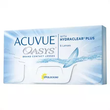 Lente De Grau Acuvue Oasys Miopia Grau Cilíndrico 000 Grau Esférico -6.00 Miopia