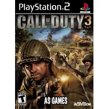 Jogo Call Of Duty 3 Ps2