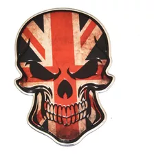Emblema Caveira Cranio Inglaterra Moto Harley Davidson Top