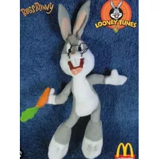 Bugs Bunny Conejo Looney Tunes Peluche Colección Mcdonalds 