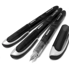 Zebra Fuente - Disposable Fountain Pen - Black Ink - Pack Of