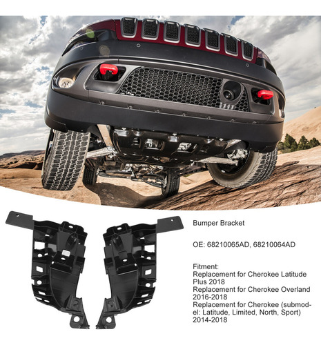 Retenedor De Soportes De Parachoques For Jeep Cherokee Foto 6