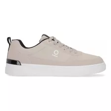 Tenis Urbano Hombre Capa De Ozono 611801 Casual Beige