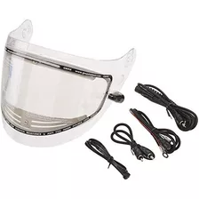 Gmax G067025 Helmet Shield, Clear Electric, One Size
