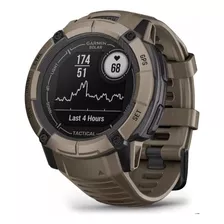 Relogio Smartwatch Garmin Instinct 2x Solar Tactico Coyote