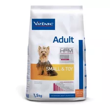 Alimento Virbac Veterinary Hpm Small And Toy Para Perro Adulto De Raza Mini Y Pequeña Sabor Mix En Bolsa De 1.5kg