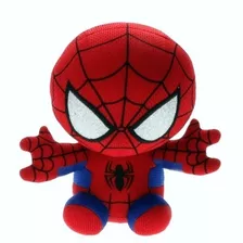 Homem Aranha Pelúcia Ty Beanie Babies Marvel - Dtc 3718