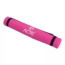 Tapete P/exercicios Yoga Mat Rosa Em Eva Acte T10-r