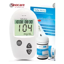 Glucometro Económico Safe Accu Sinocare Con 50 Tirillas