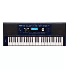 Teclado Arranjador Roland Ex30 E-x30 61 Teclas Usb Com Fonte Cor Azul 110v