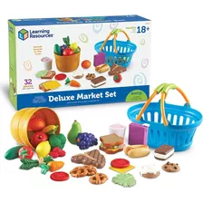 Canasta Juguete Con Verduras Supermercado Learning Resources