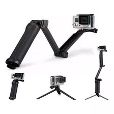 Bastão Monopod Selfie + Tripe 3-way Gopro Hero