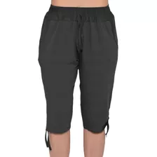 Bermuda Capri Feminina Viscolycra Skinny