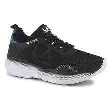 Zapatillas La Gear Running Hombre Color Negro 