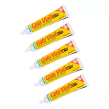 Cola Vinil Brascola Kit Com 5 Unidades