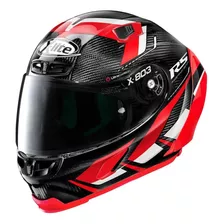 Capacete X-lite X-803 Rs Motormaster Vermelho +bone 