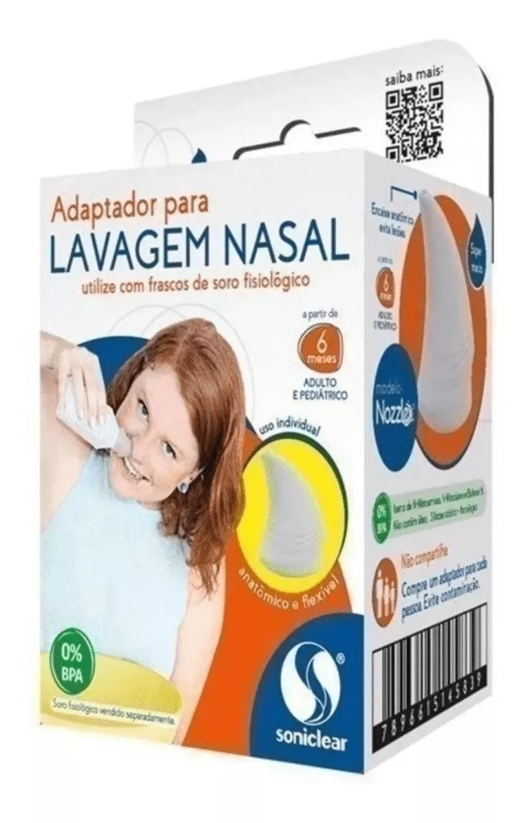 Adaptador Para Lavagem Nasal Soniclear Nozzle
