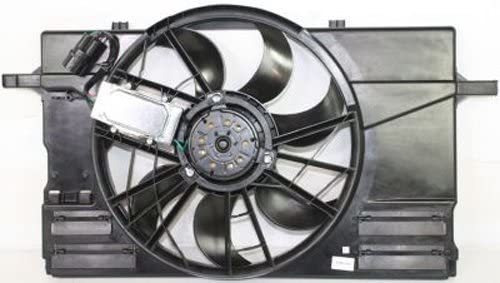 Cpp Radiador Single Cooling Fan Para Volvo C30  C70  S40  V5 Foto 3
