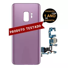 Tampa Traseira Para Galaxy S9 G960 + Flex Conector Turbo!