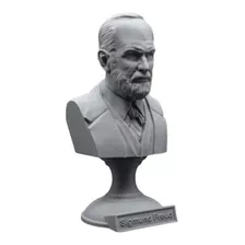 Escultura Estatua Busto Sigmund Freud Fundador Psicanálise